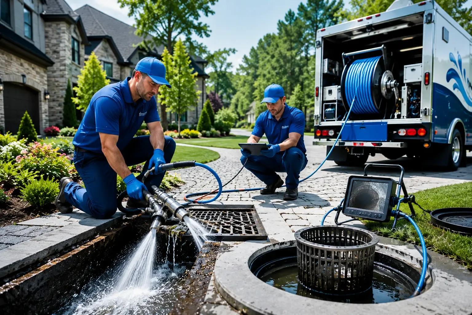 Local outdoor drain cleaning professionals in Montandon, PA